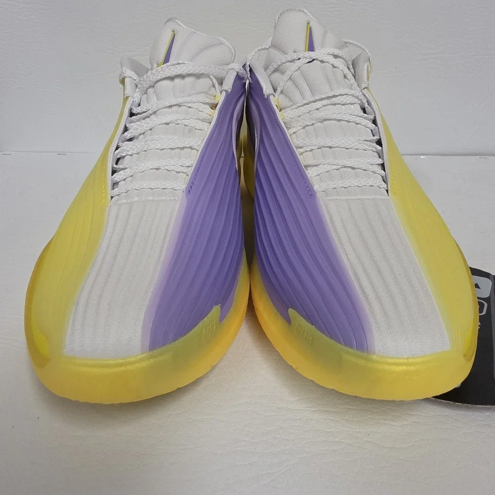 Nike Air Zoom G.T. Cut 3 Turbo Lakers Yellow Purple HV9918-500 Men's Size 10